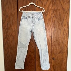 Levi’s 501’s Patchwork Jeans